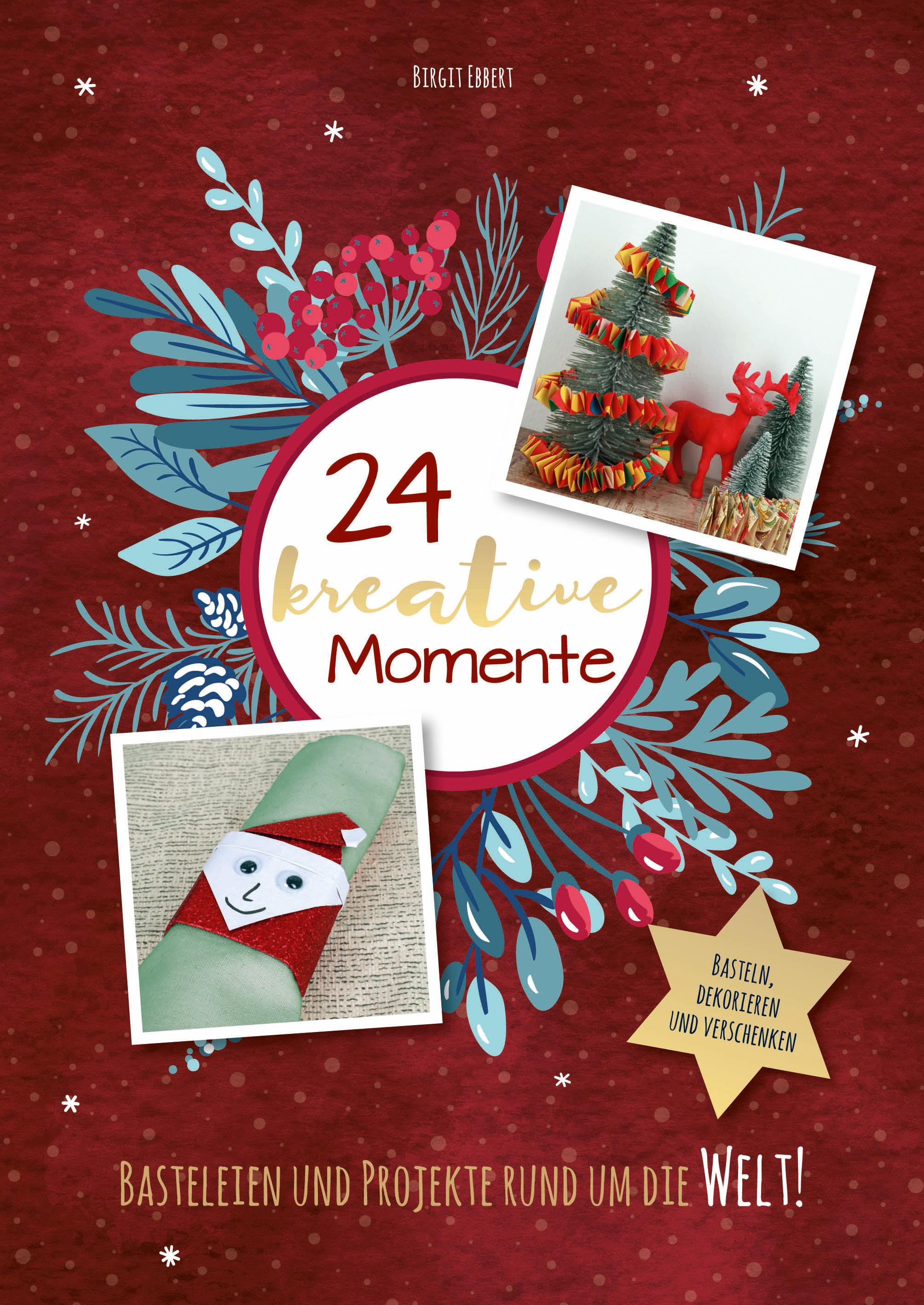 Vorderes Coverbild Adventskalenderbuch: 24 kreative Momente