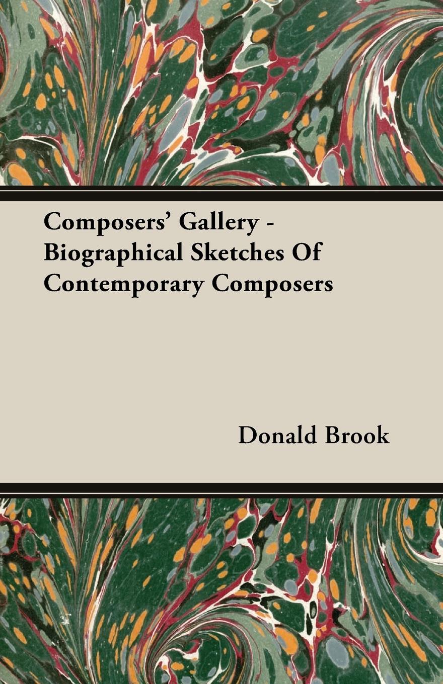 Vorderes Coverbild Composers' Gallery - Biographical Sketches of Contemporary Composers