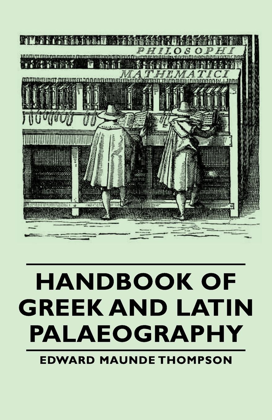 Vorderes Coverbild Handbook of Greek and Latin Palaeography