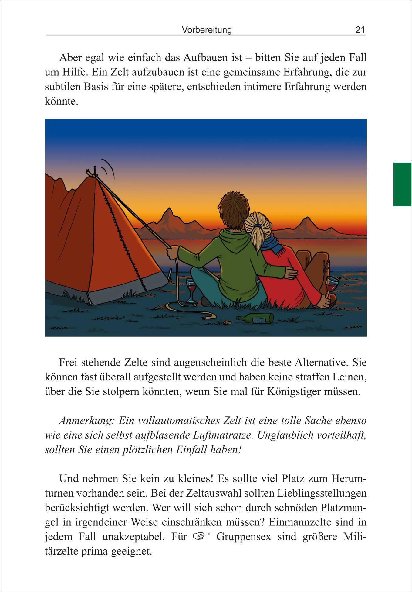 Beispielinhalt (Bild) OutdoorHandbuch. Sex