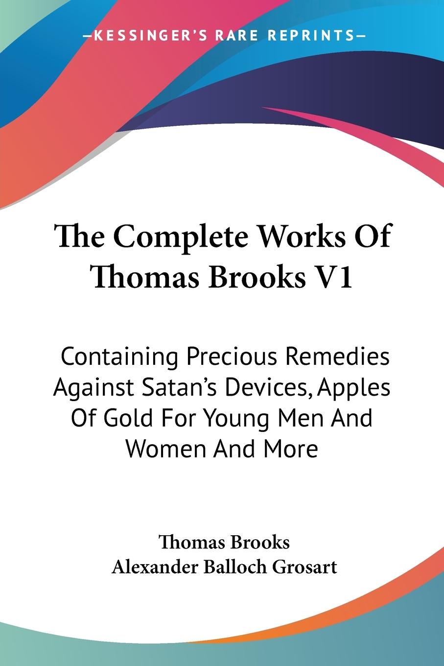 Vorderes Coverbild The Complete Works Of Thomas Brooks V1