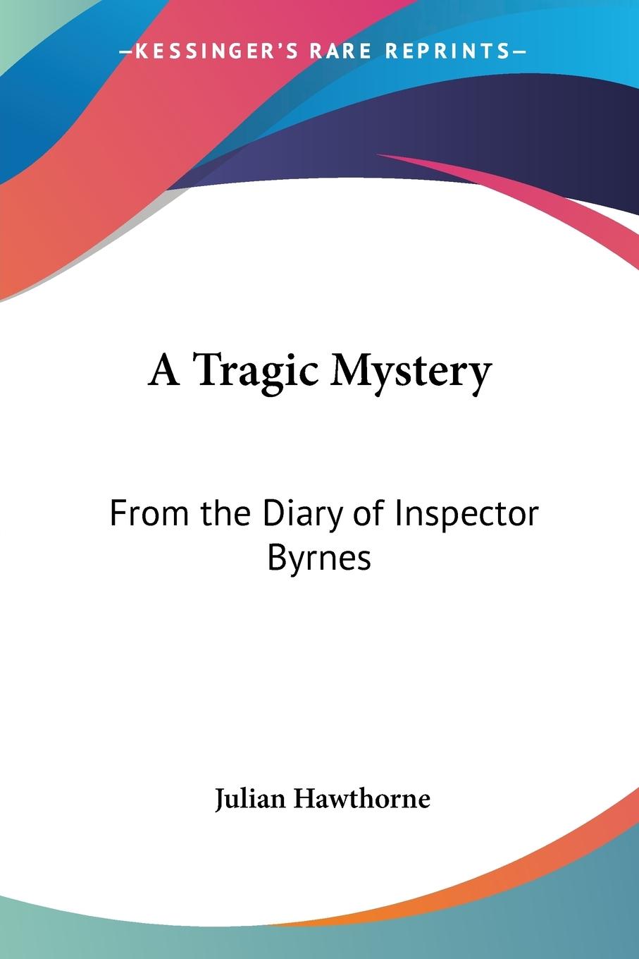 Vorderes Coverbild A Tragic Mystery