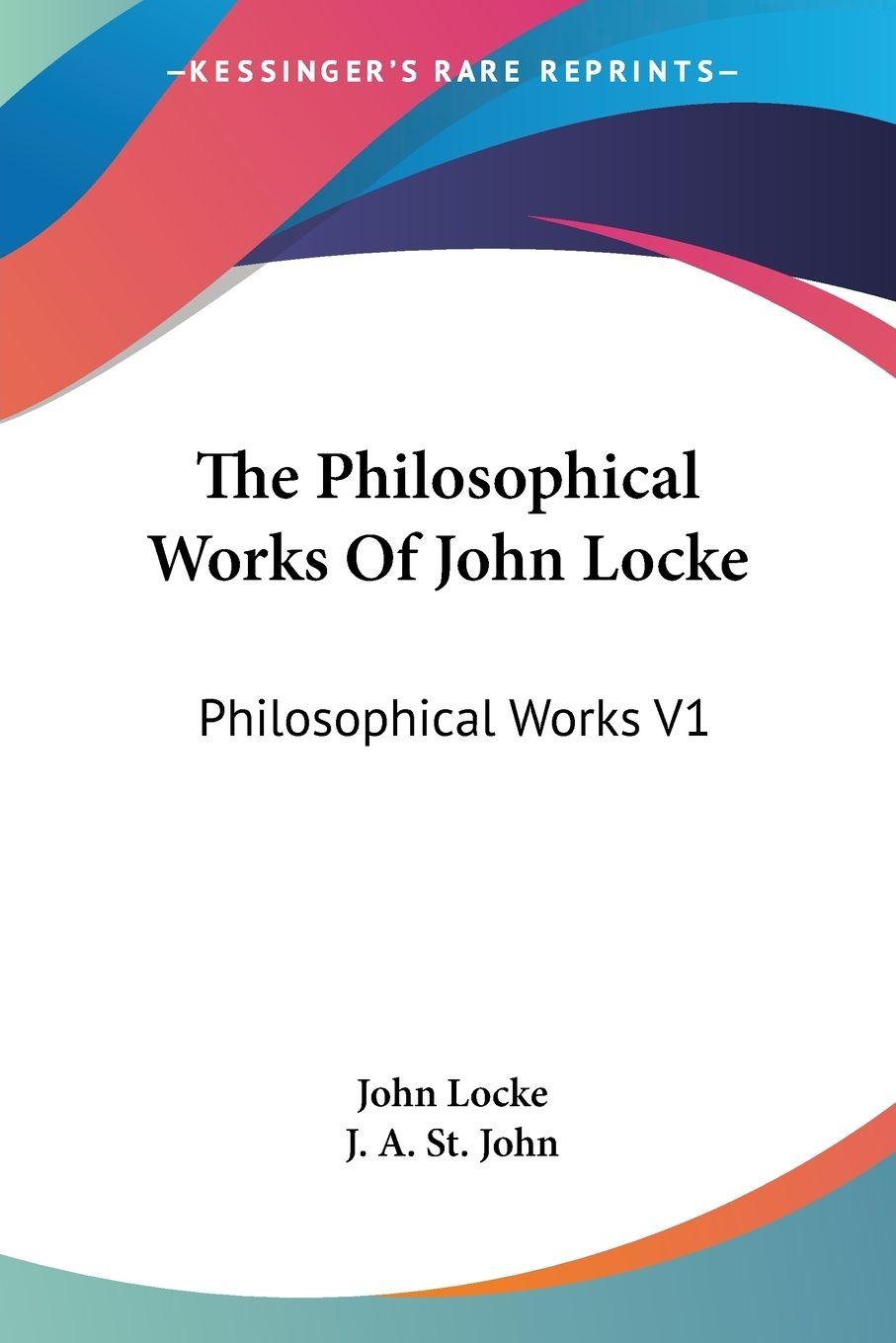 Vorderes Coverbild The Philosophical Works Of John Locke