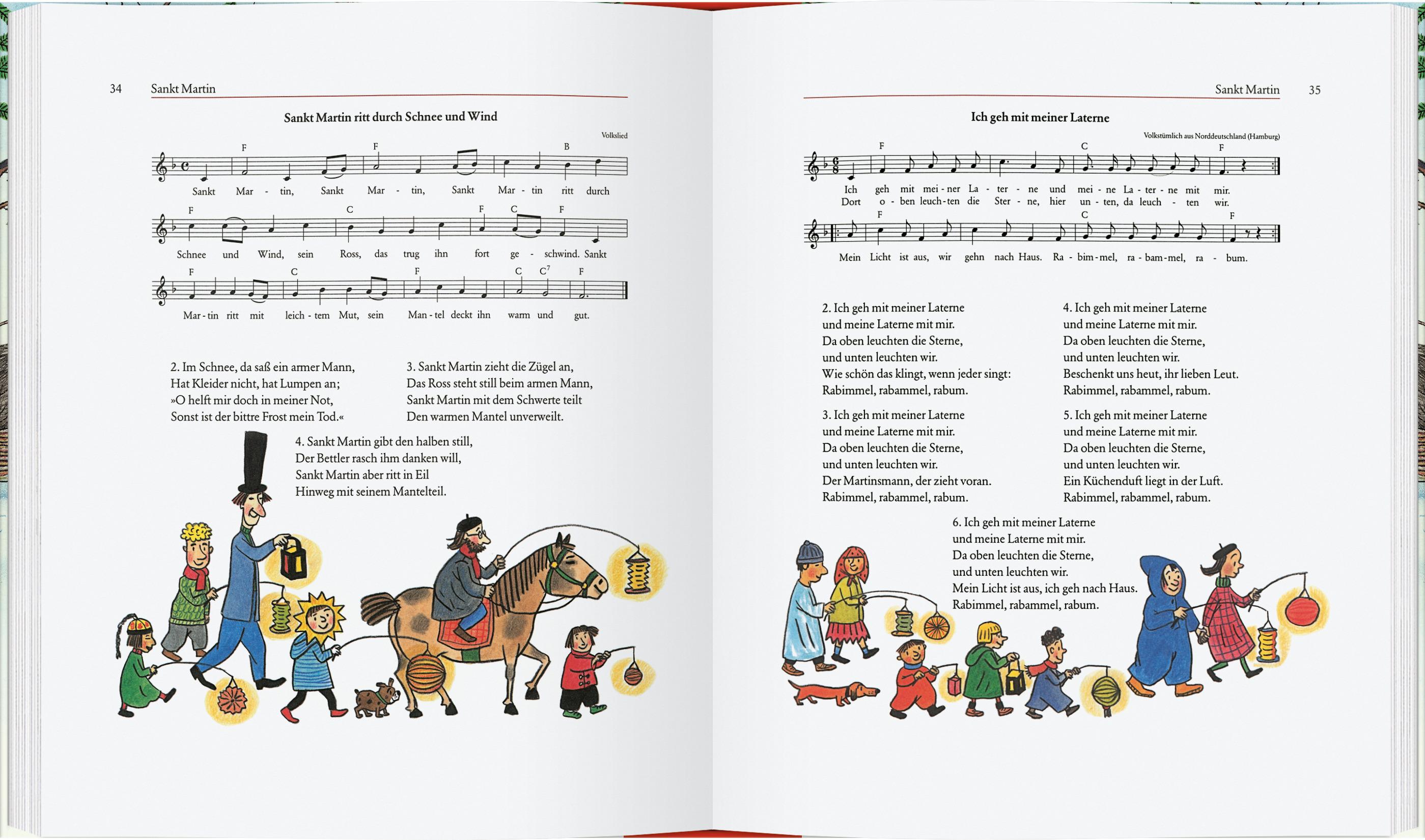 Beispielinhalt (Bild) Das Hausbuch der Weihnachtszeit