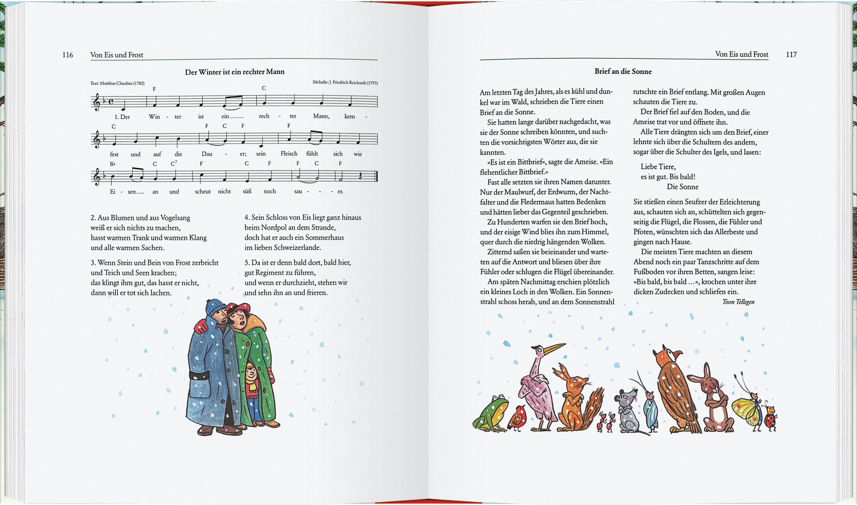 Beispielinhalt (Bild) Das Hausbuch der Weihnachtszeit
