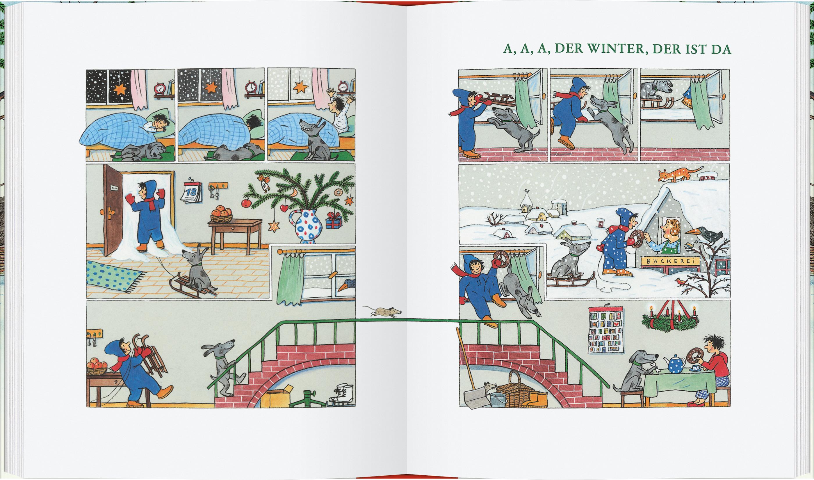 Beispielinhalt (Bild) Das Hausbuch der Weihnachtszeit