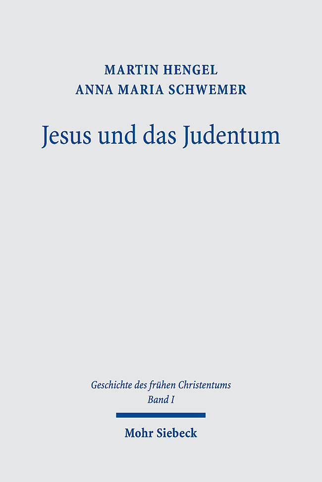 Vorderes Coverbild Jesus und das Judentum 01. Jesus und das Judentum