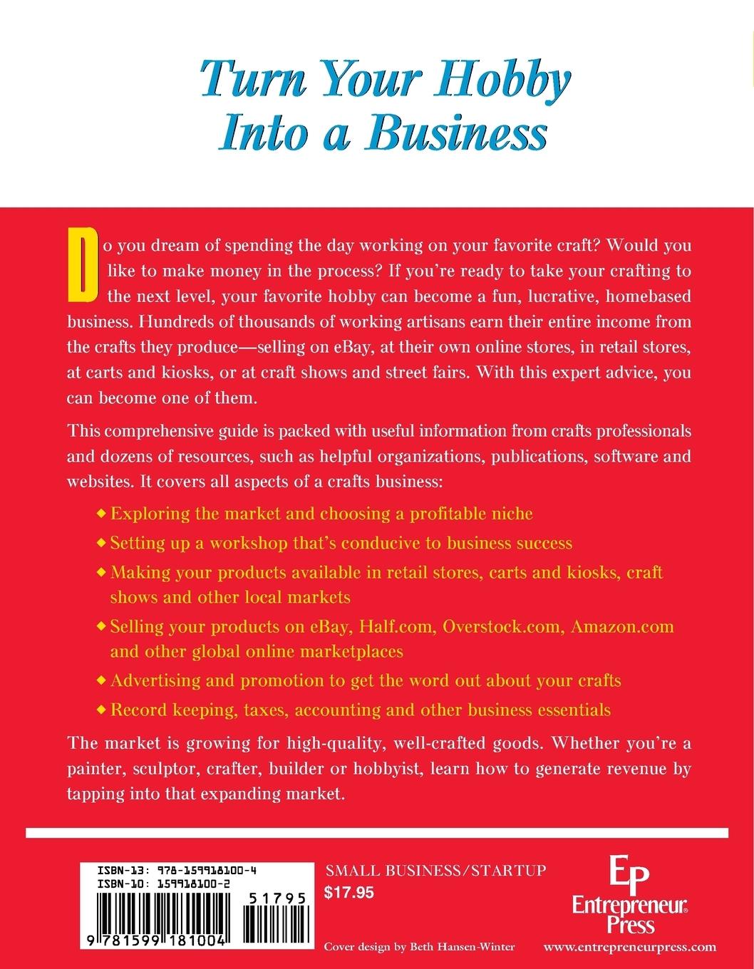 Rückseitencover Start Your Own Arts and Crafts Business