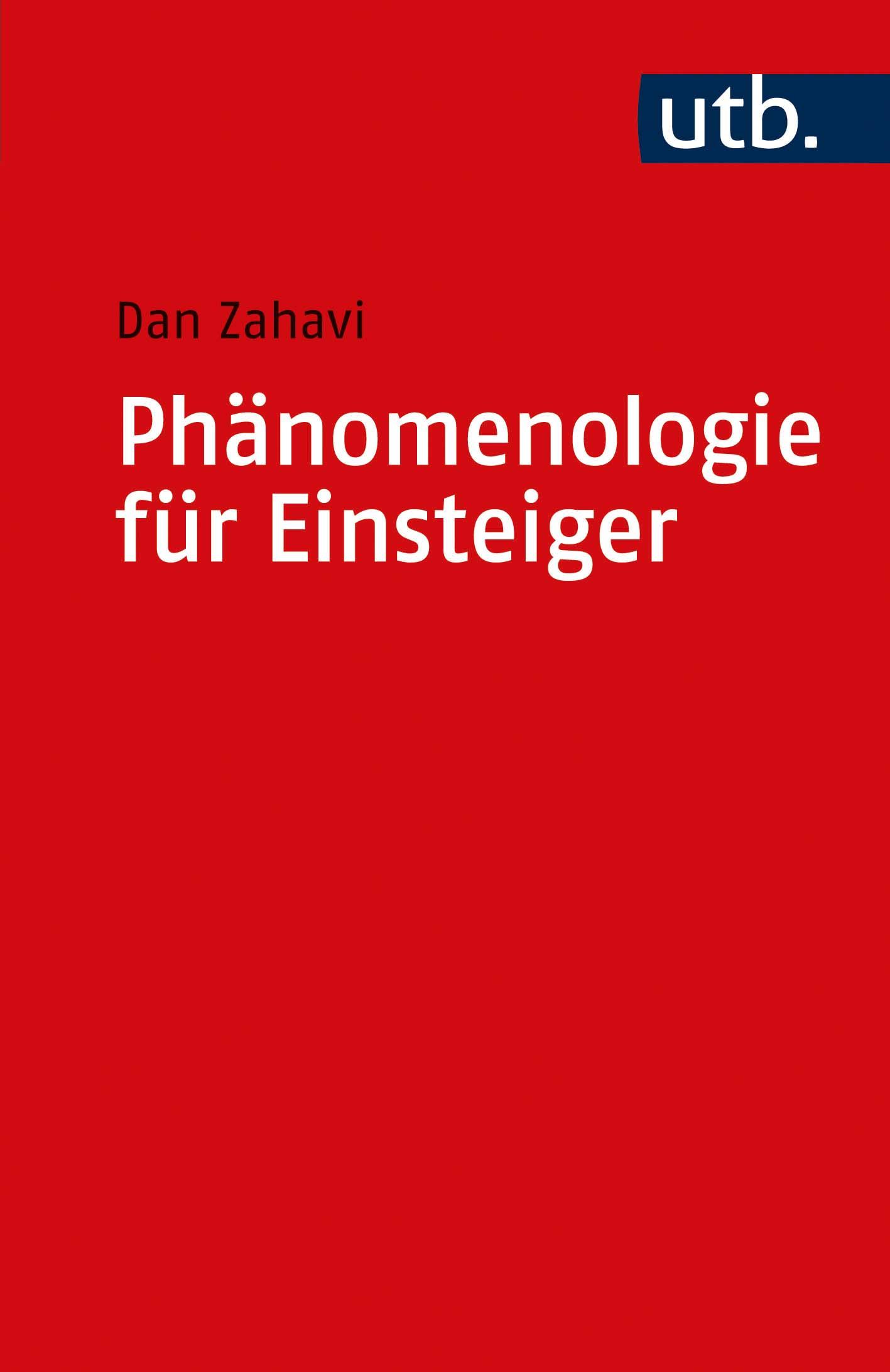 Vorderes Coverbild Phänomenologie für Einsteiger