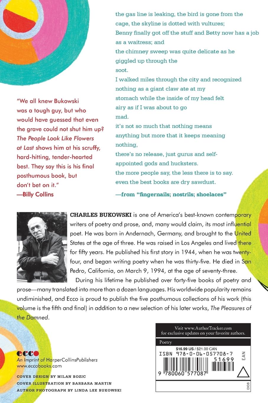 Rückseitencover The People Look Like Flowers at Last