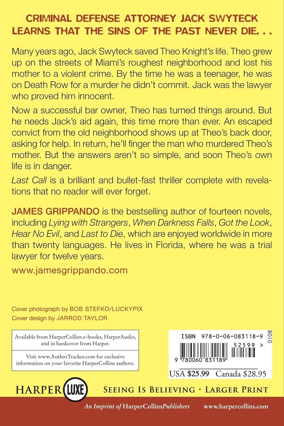 Rückseitencover Last Call