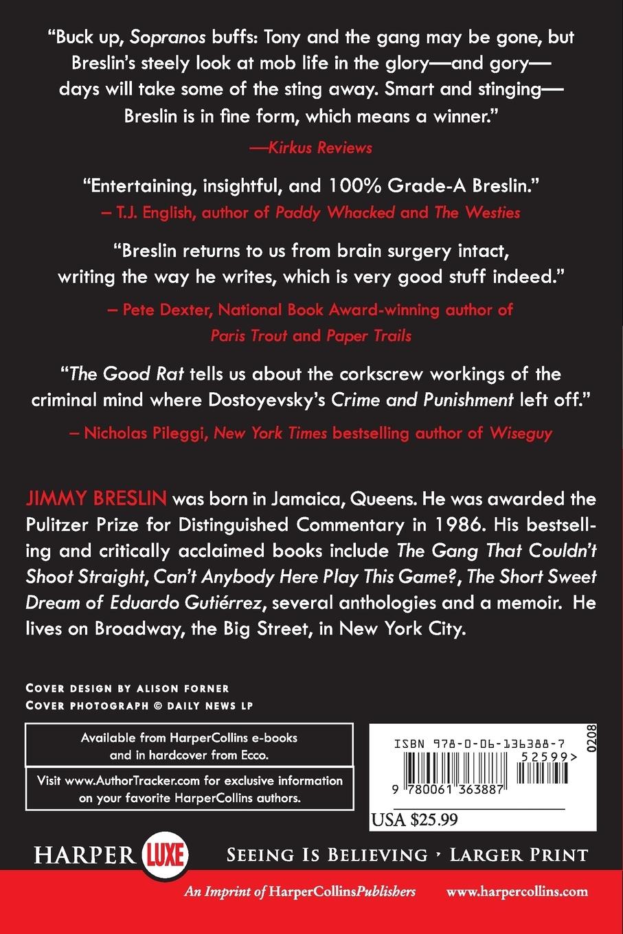 Rückseitencover The Good Rat LP