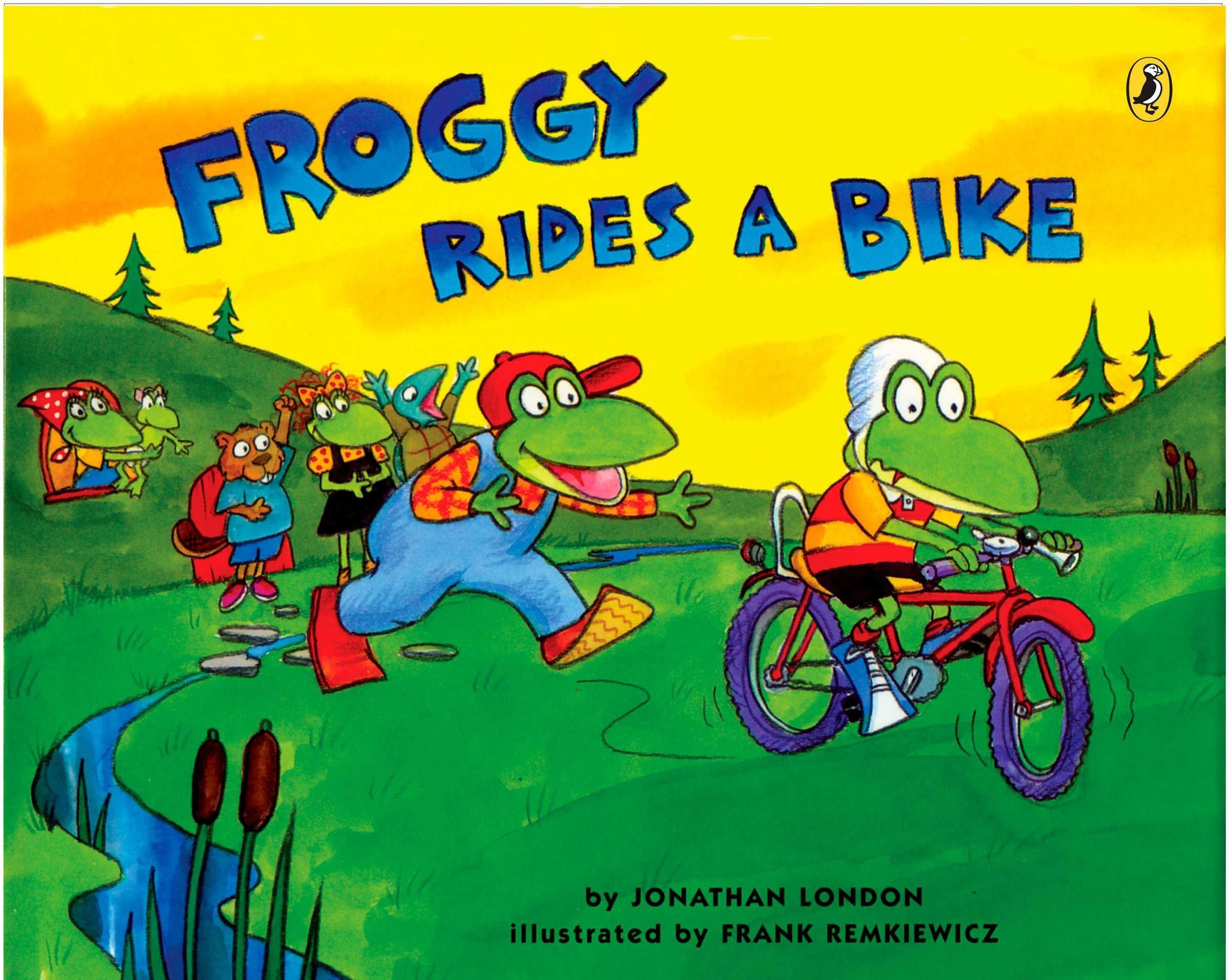 Vorderes Coverbild Froggy Rides a Bike