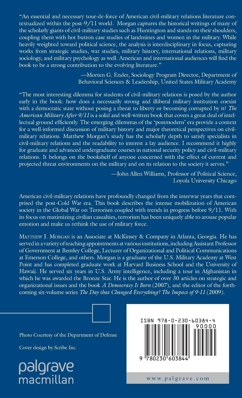 Rückseitencover The American Military After 9/11