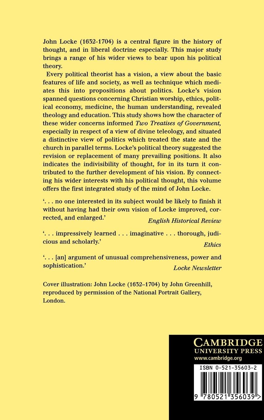 Rückseitencover The Mind of John Locke