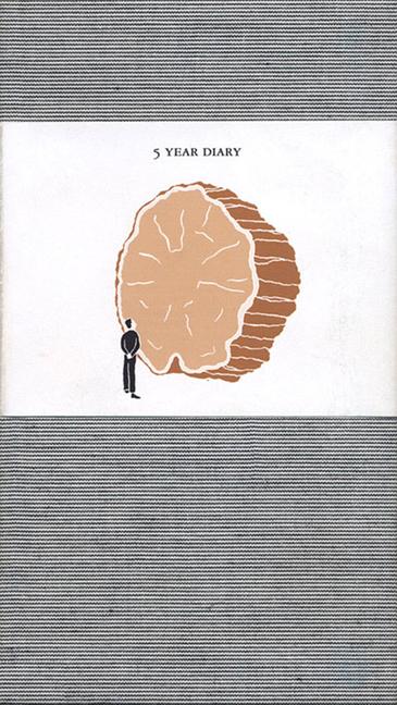 Vorderes Coverbild 5 Year Diary: Black Cover