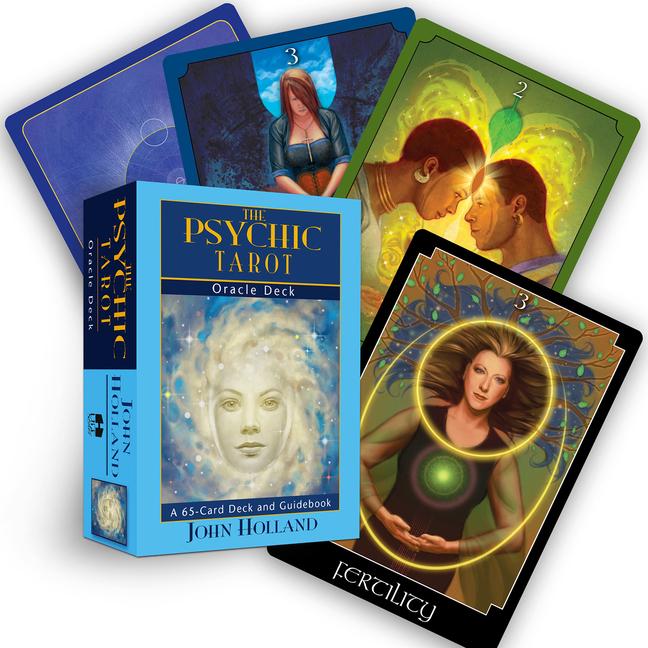 Vorderes Coverbild The Psychic Tarot Oracle Cards: A 65-Card Deck, Plus Booklet!