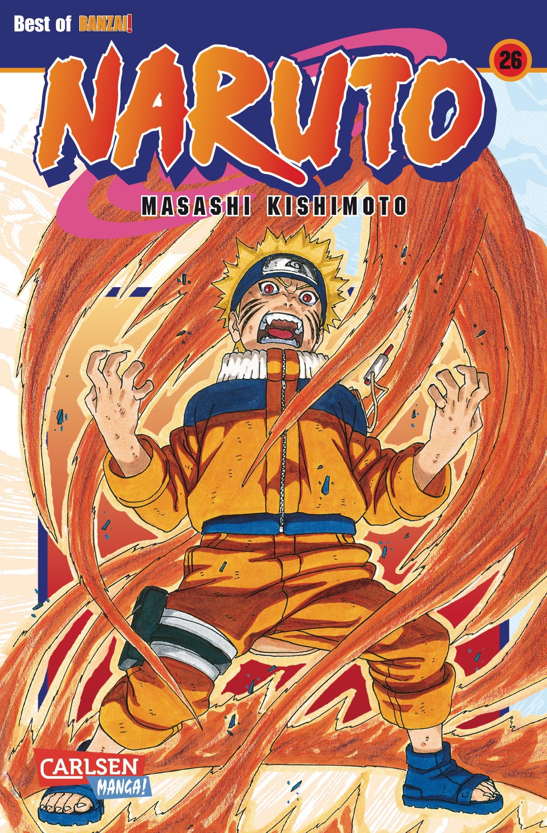 Vorderes Coverbild Naruto 26