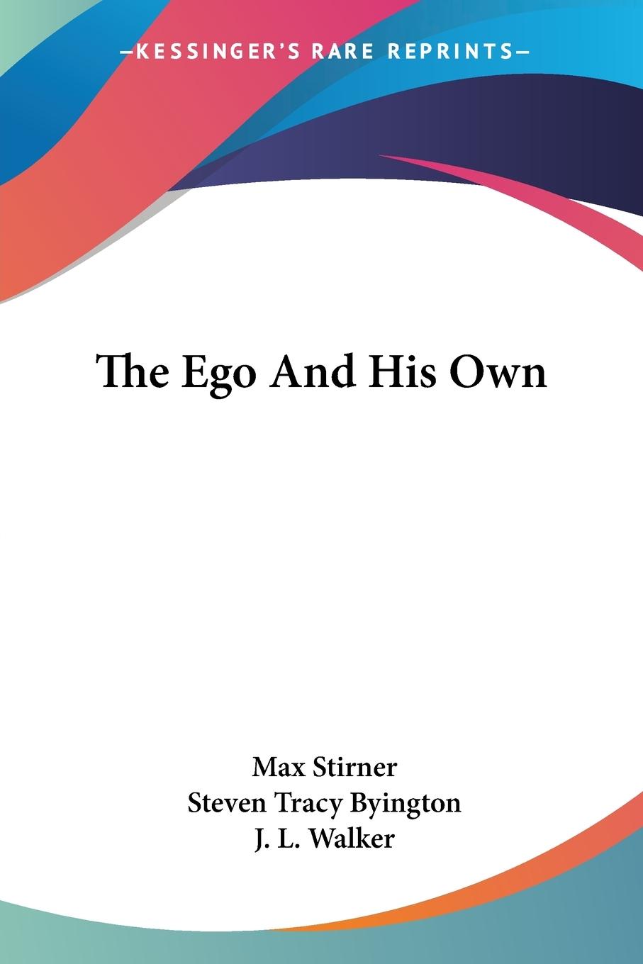 Vorderes Coverbild The Ego And His Own
