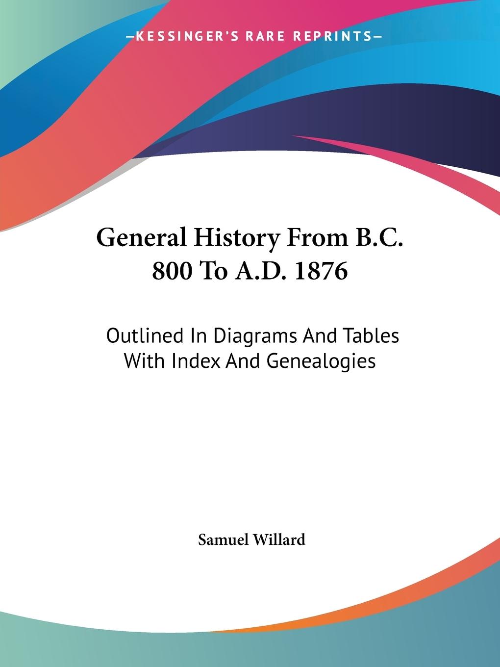 Vorderes Coverbild General History From B.C. 800 To A.D. 1876