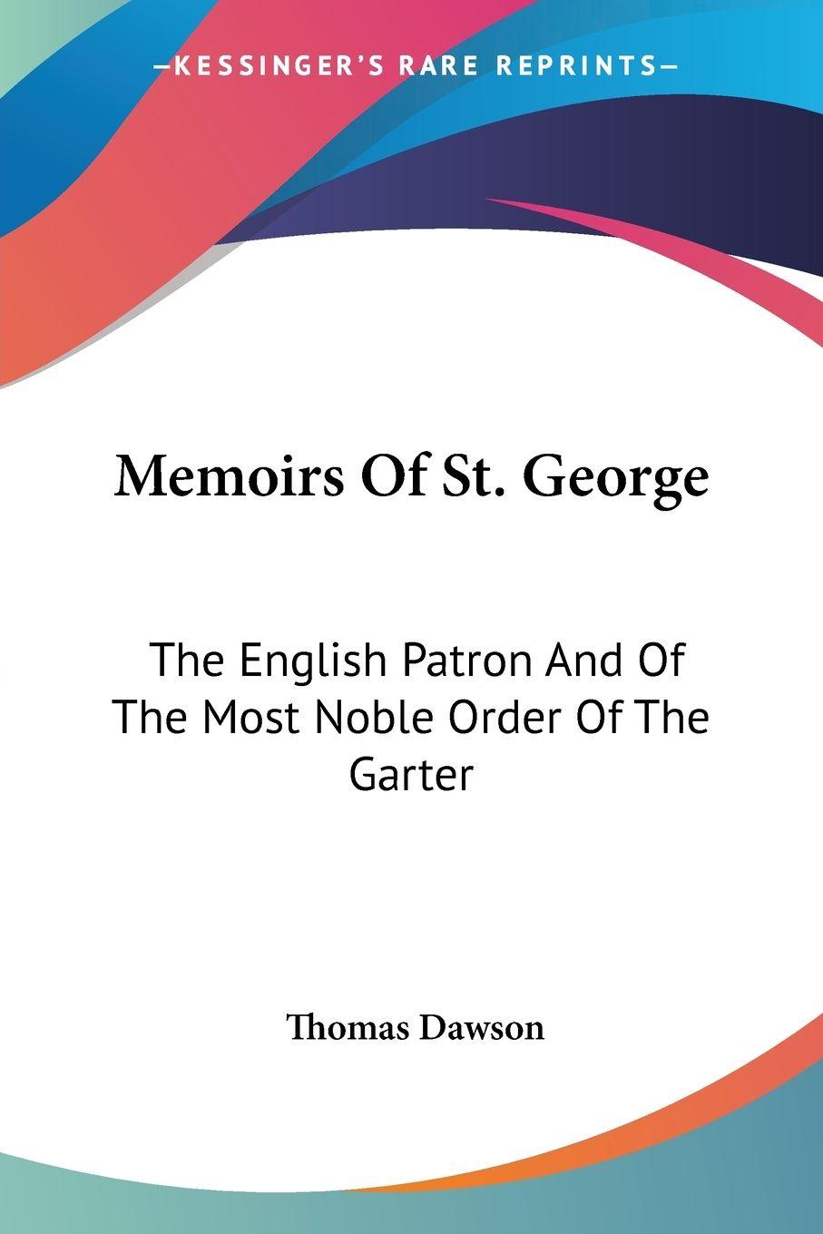 Vorderes Coverbild Memoirs Of St. George