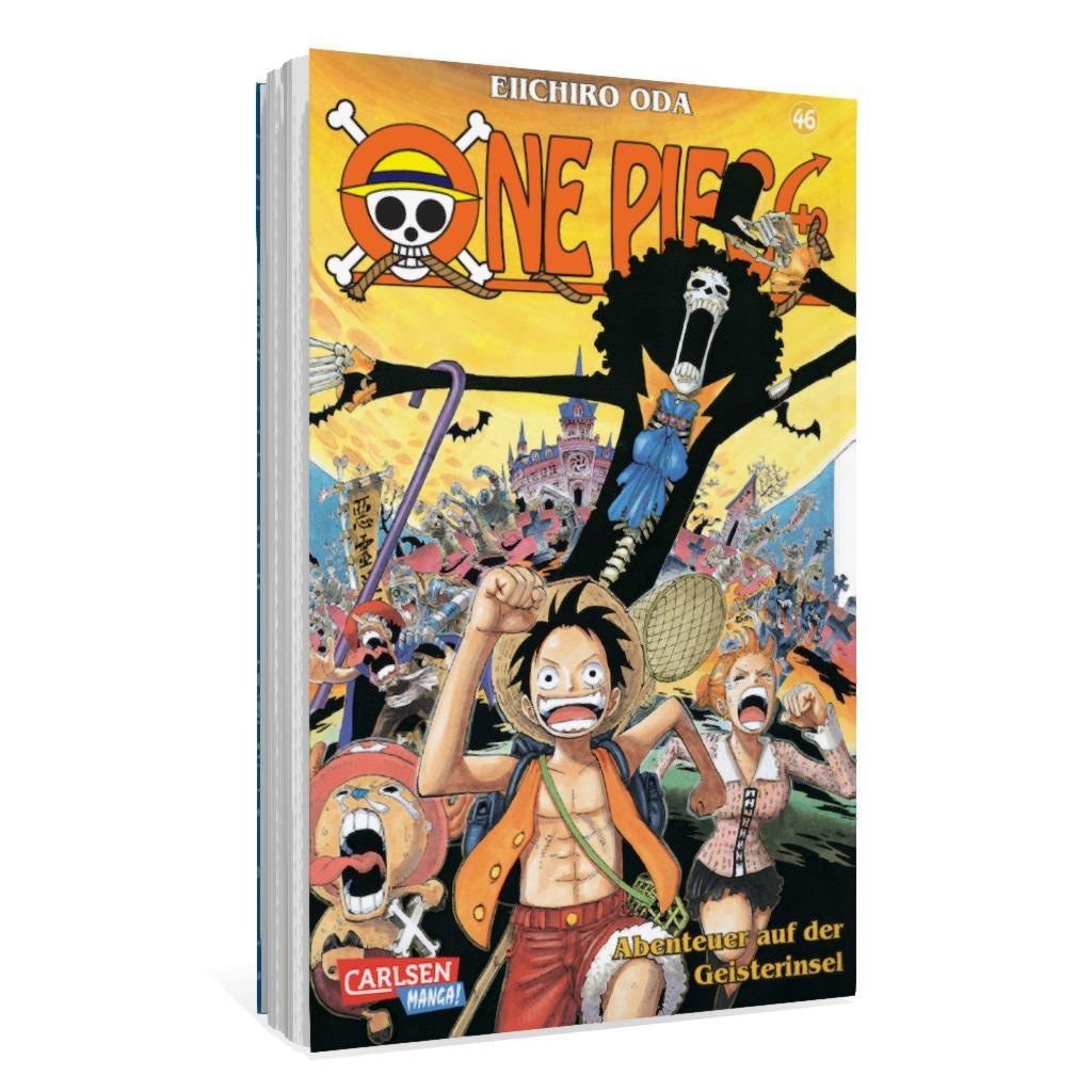 Beispielinhalt (Bild) One Piece 46. Abenteuer auf der Geisterinsel