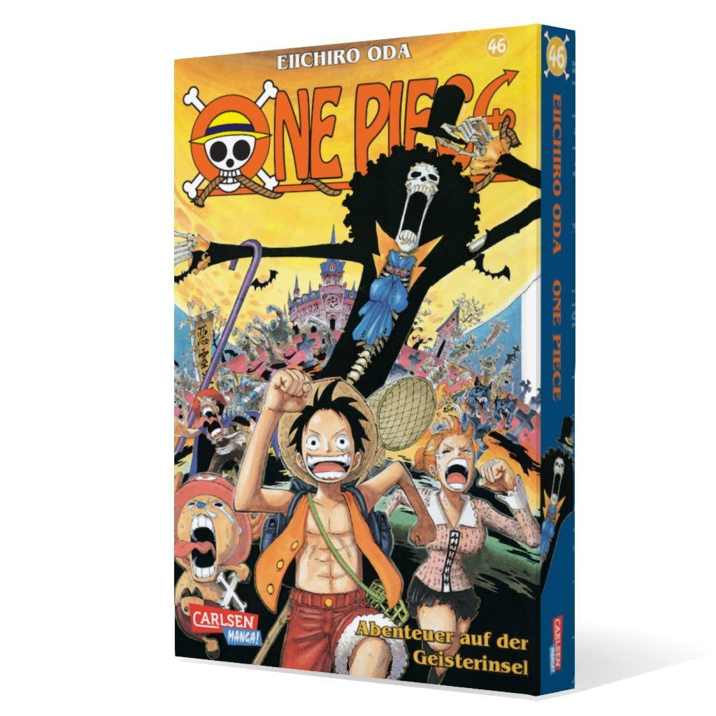 Beispielinhalt (Bild) One Piece 46. Abenteuer auf der Geisterinsel