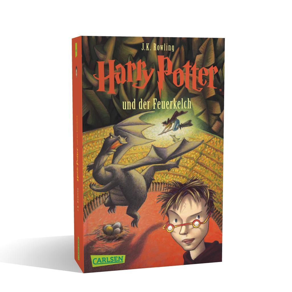 Beispielinhalt (Bild) Harry Potter 4 und der Feuerkelch. Taschenbuch