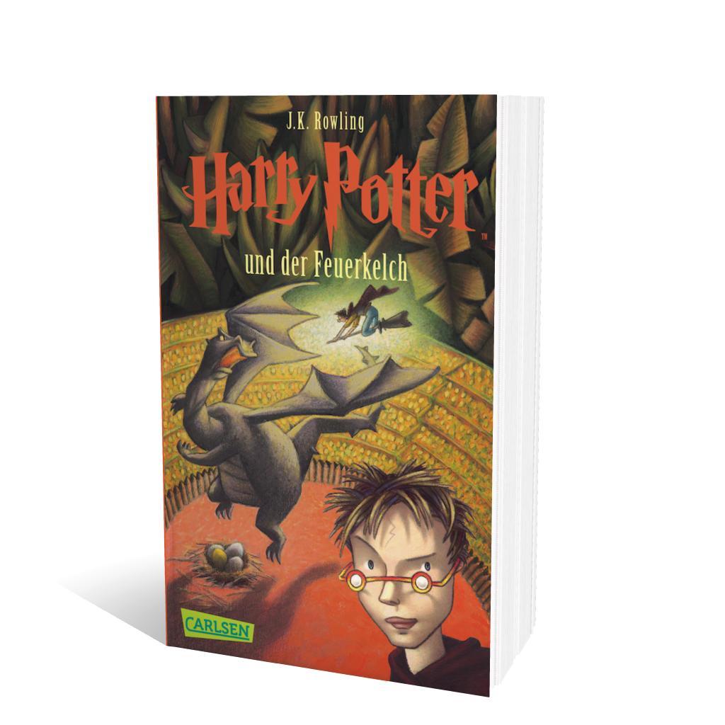 Beispielinhalt (Bild) Harry Potter 4 und der Feuerkelch. Taschenbuch