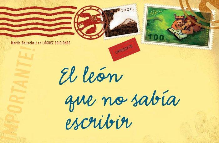 Vorderes Coverbild El Leon Que No Sabia Escribir