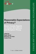 Vorderes Coverbild Reasonable Expectations of Privacy?