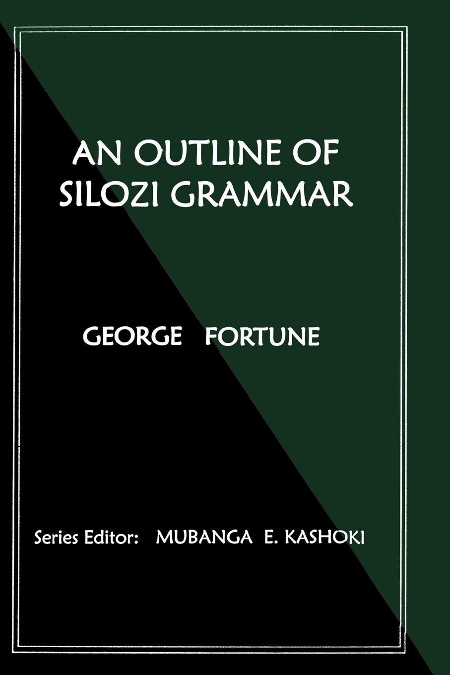 Vorderes Coverbild An Outline of Silozi Grammar