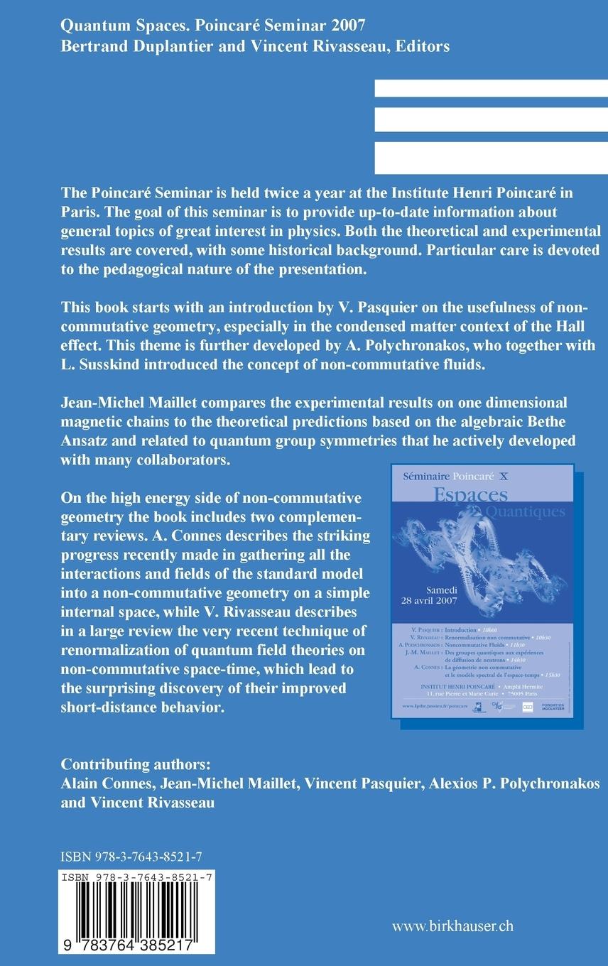 Rückseitencover Quantum Spaces