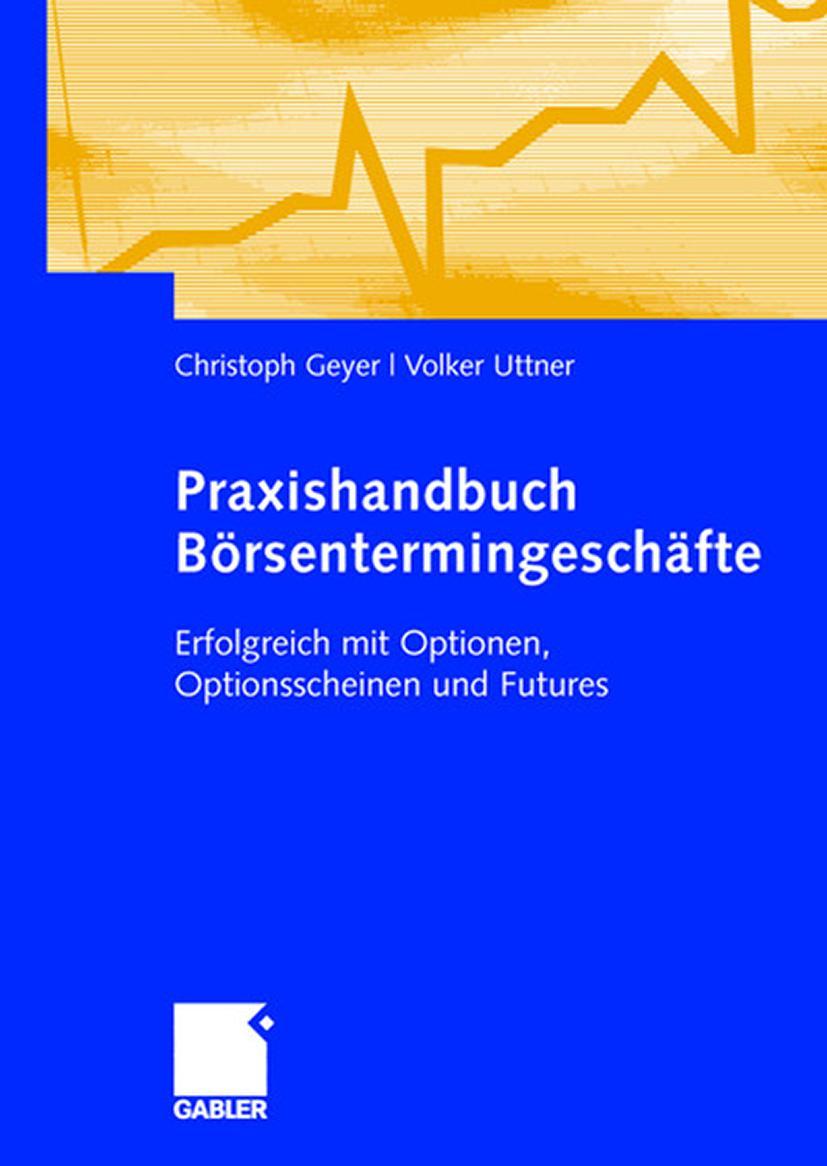 Vorderes Coverbild Praxishandbuch Börsentermingeschäfte