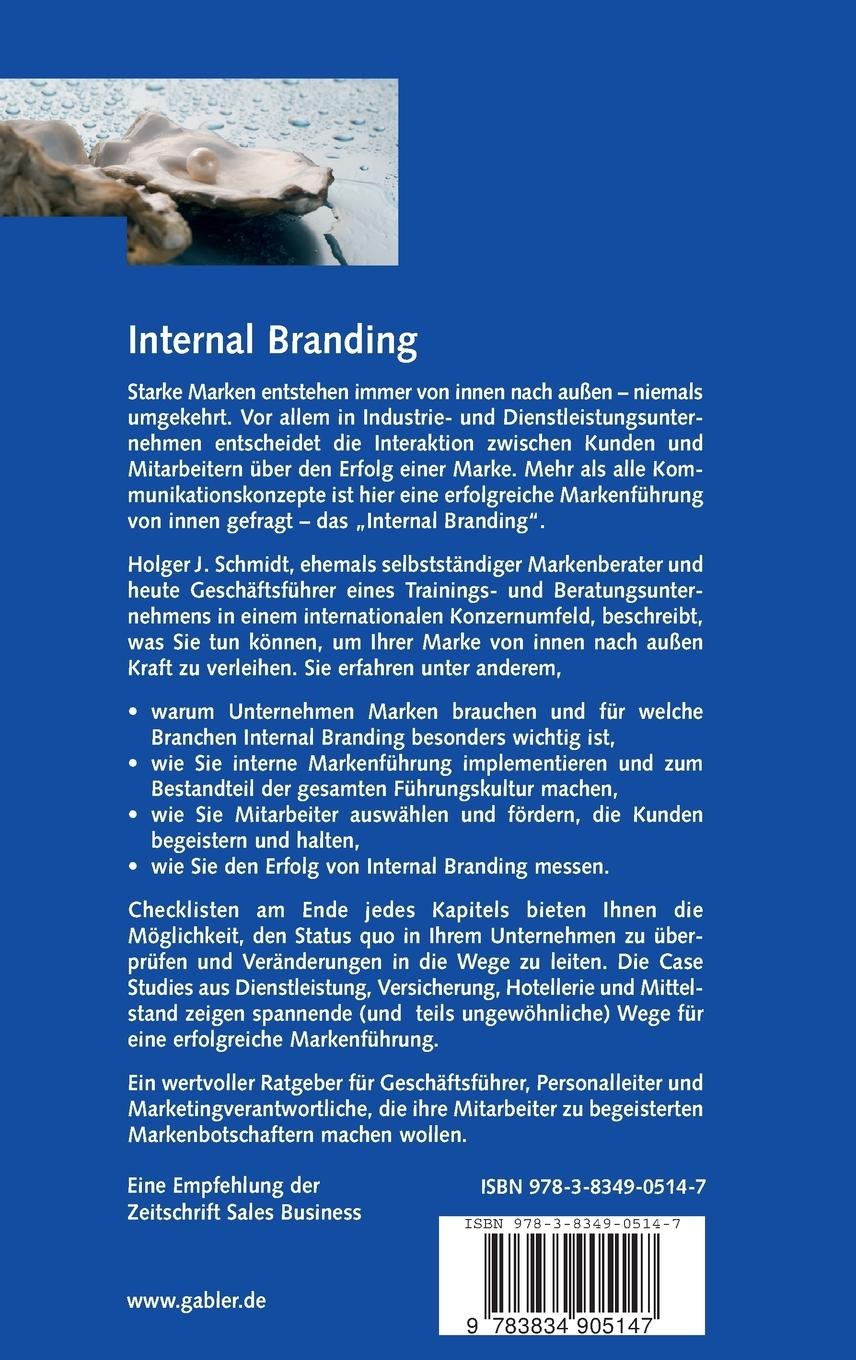 Rückseitencover Internal Branding