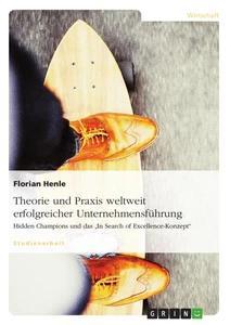 Vorderes Coverbild Theorie und Praxis weltweit erfolgreicher Unternehmensführung