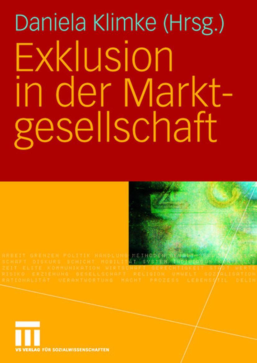 Vorderes Coverbild Exklusion in der Marktgesellschaft