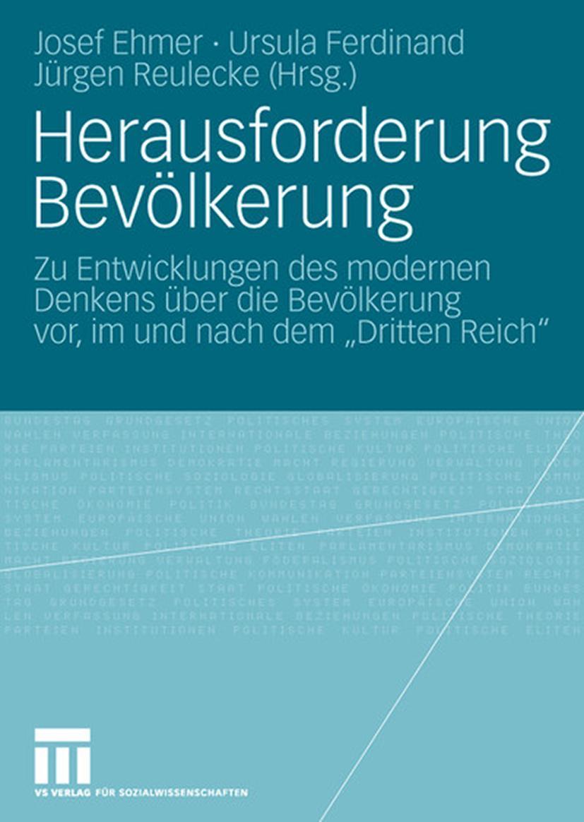 Vorderes Coverbild Herausforderung Bevölkerung