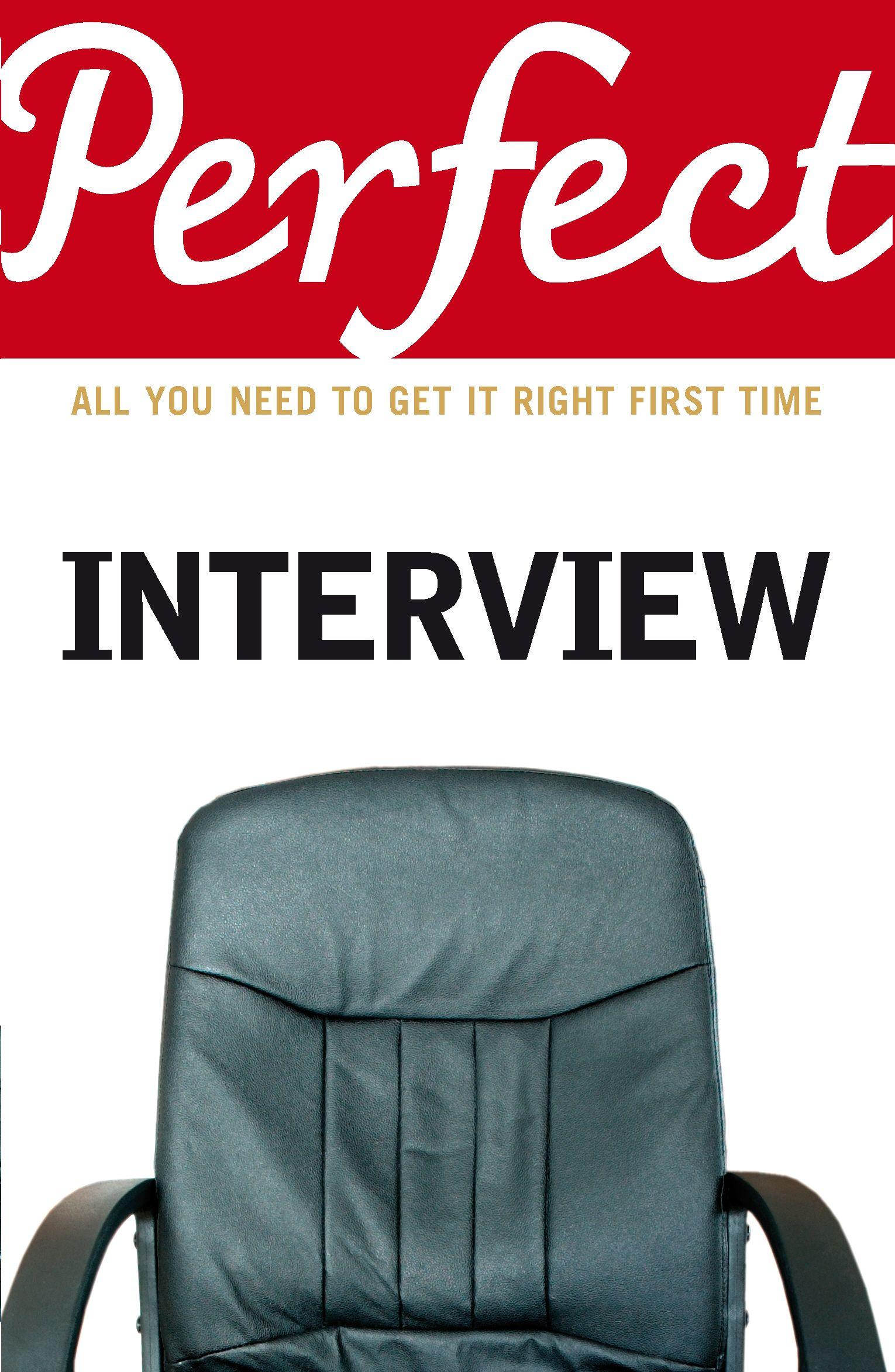 Vorderes Coverbild Perfect Interview