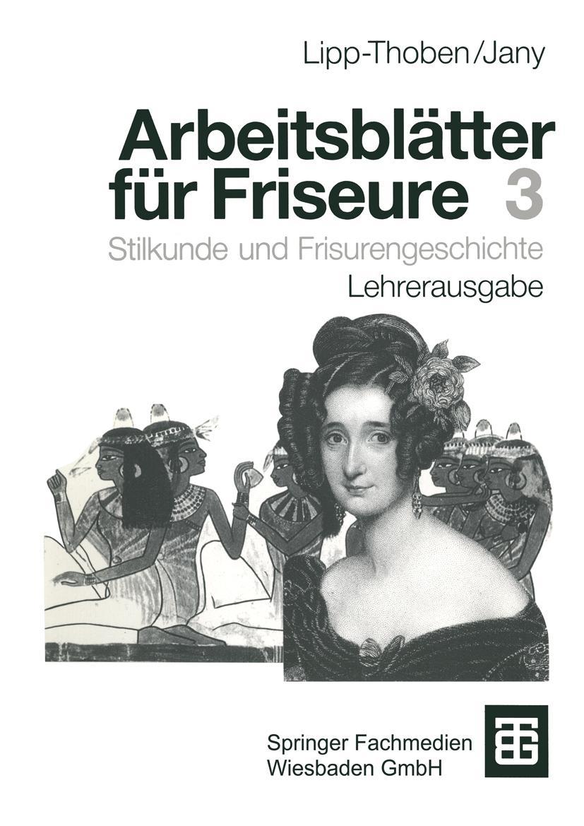 Vorderes Coverbild Arbeitsblätter für Friseure