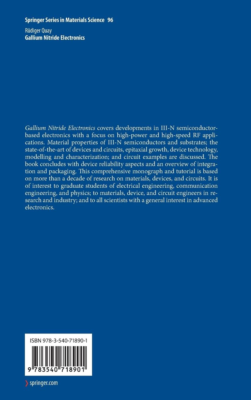 Rückseitencover Gallium Nitride Electronics