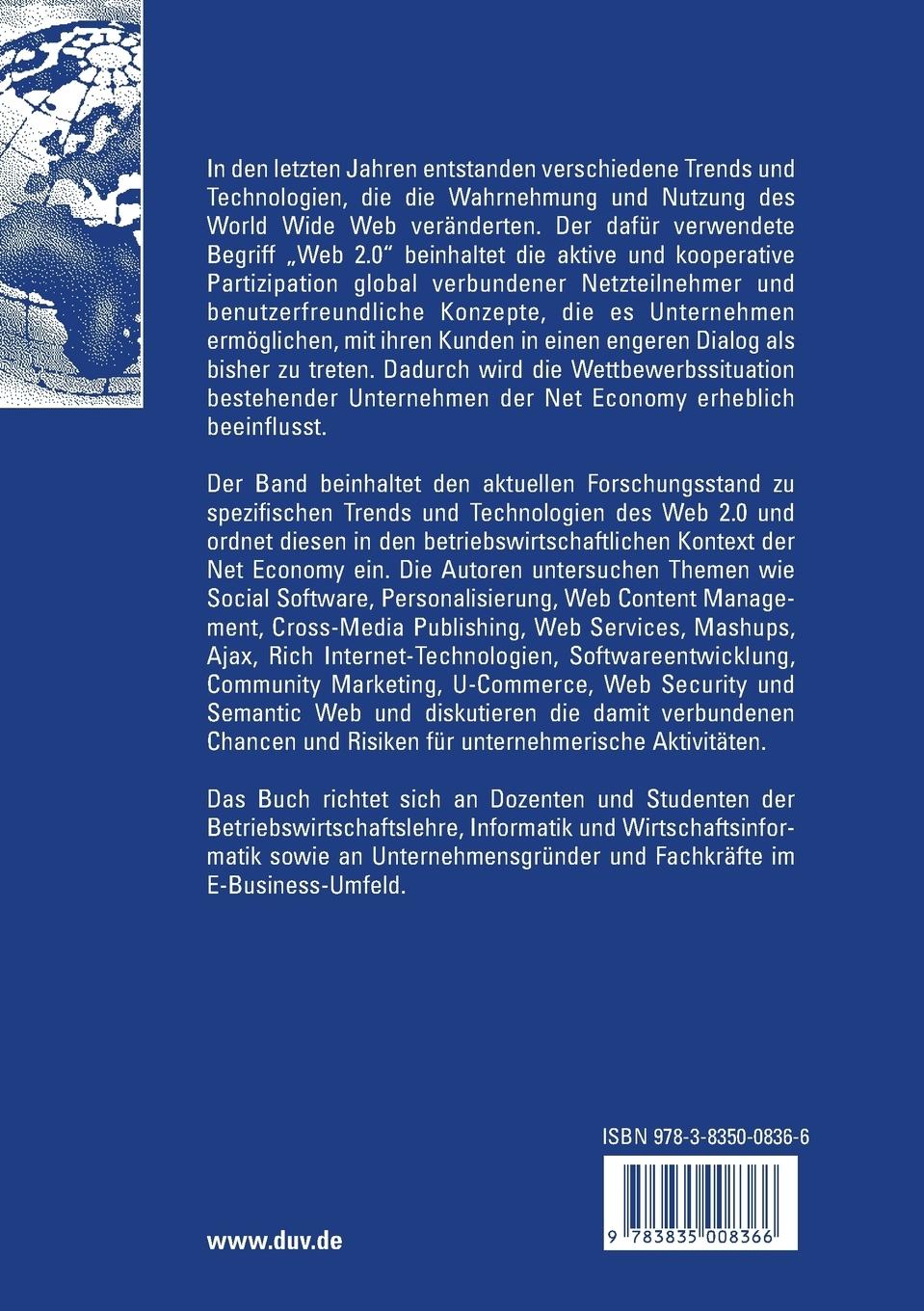 Rückseitencover Web 2.0