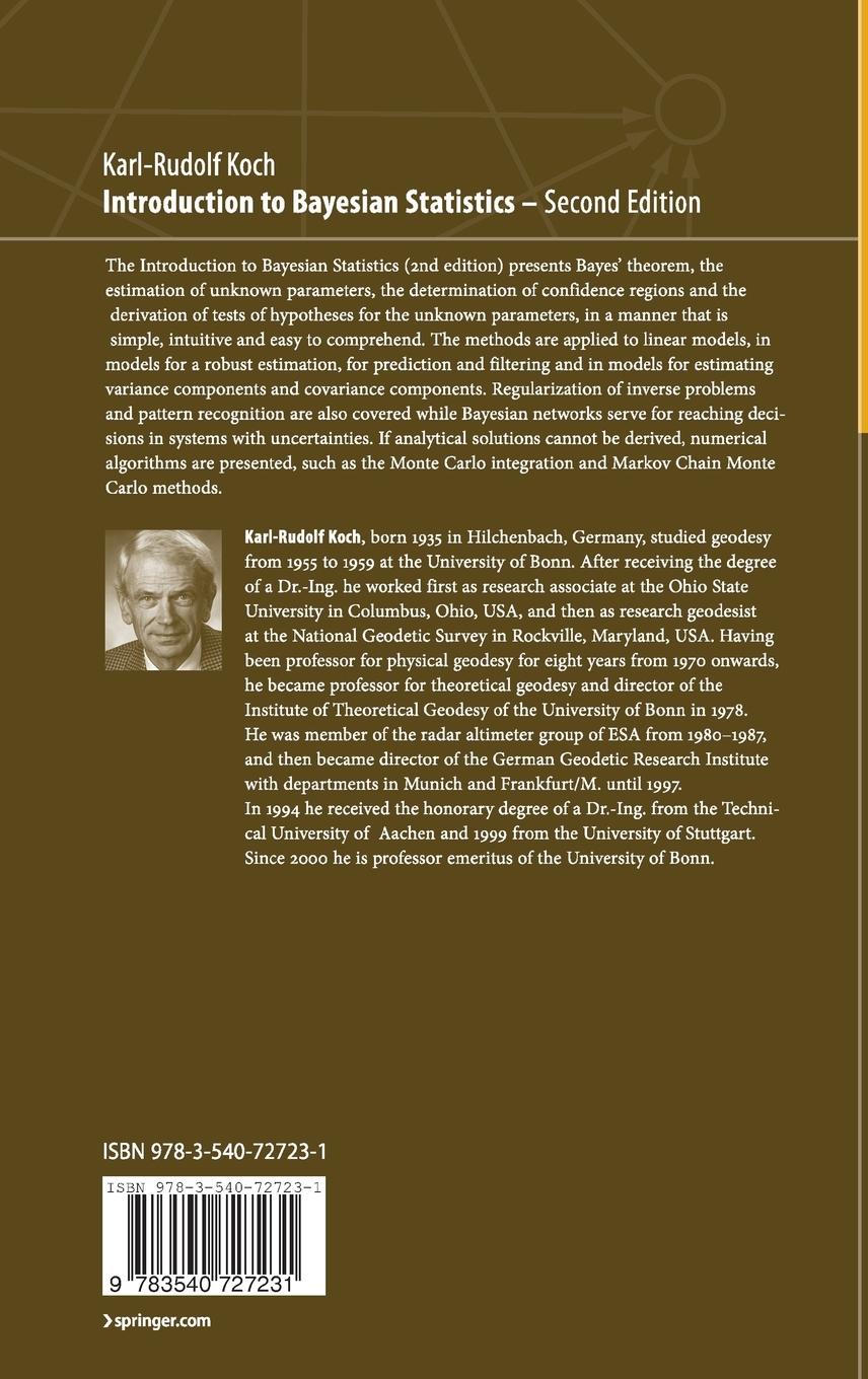 Rückseitencover Introduction to Bayesian Statistics