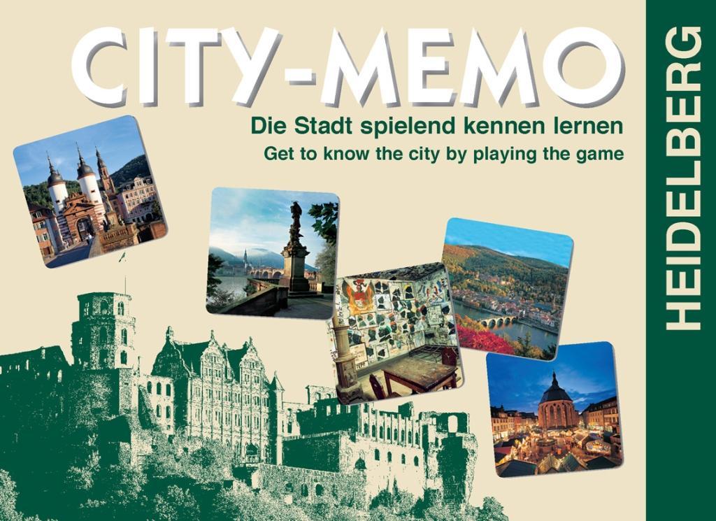 Vorderes Coverbild City-Memo. Das Heidelberg Spiel