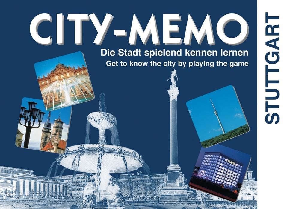 Vorderes Coverbild City-Memo. Das Stuttgart Spiel