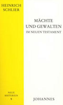 Vorderes Coverbild Mächte und Gewalten im Neuen Testament