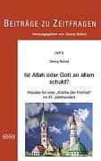 Vorderes Coverbild Ist Allah oder Gott an allem schuld?