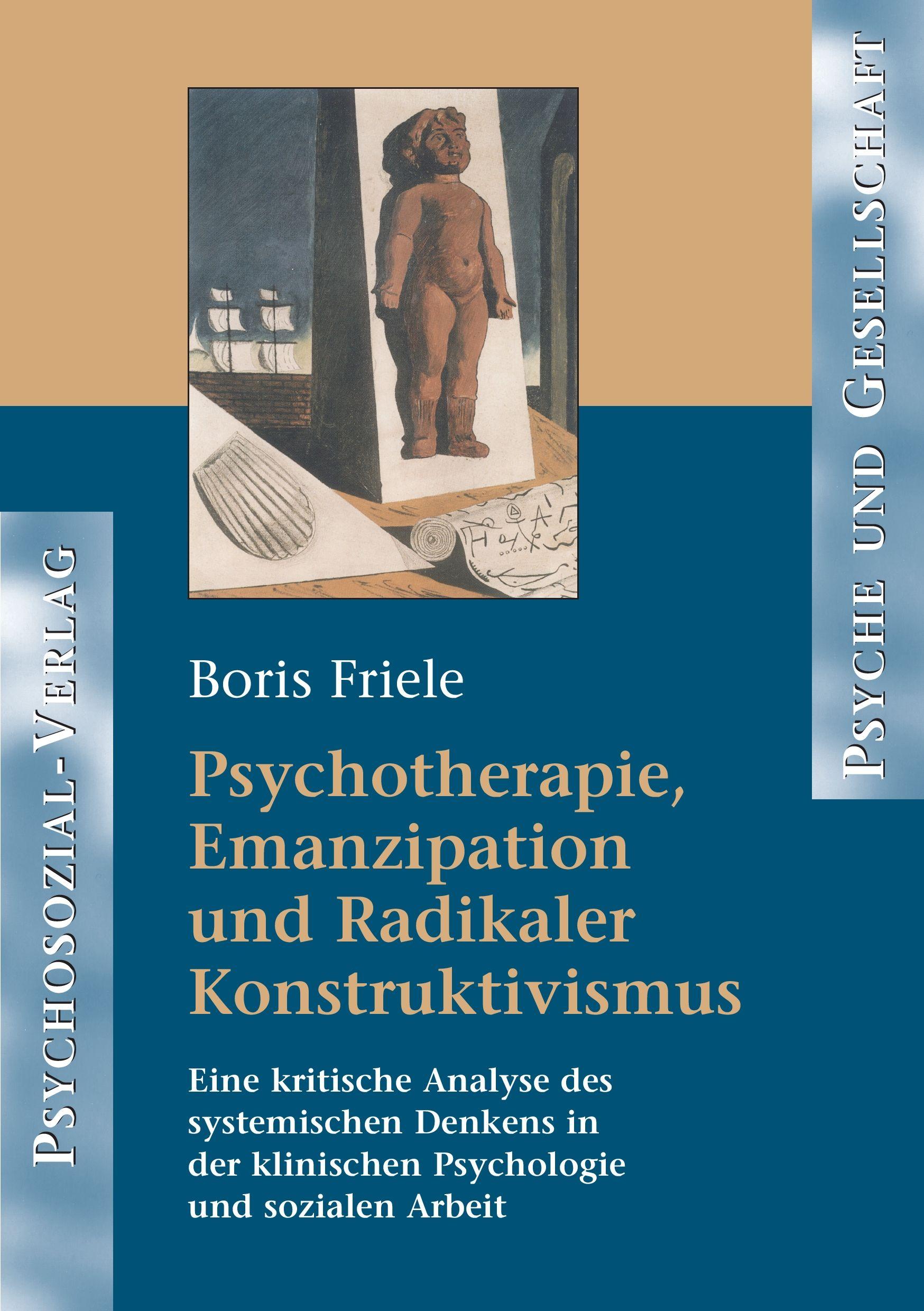 Vorderes Coverbild Psychotherapie, Emanzipation und Radikaler Konstruktivismus