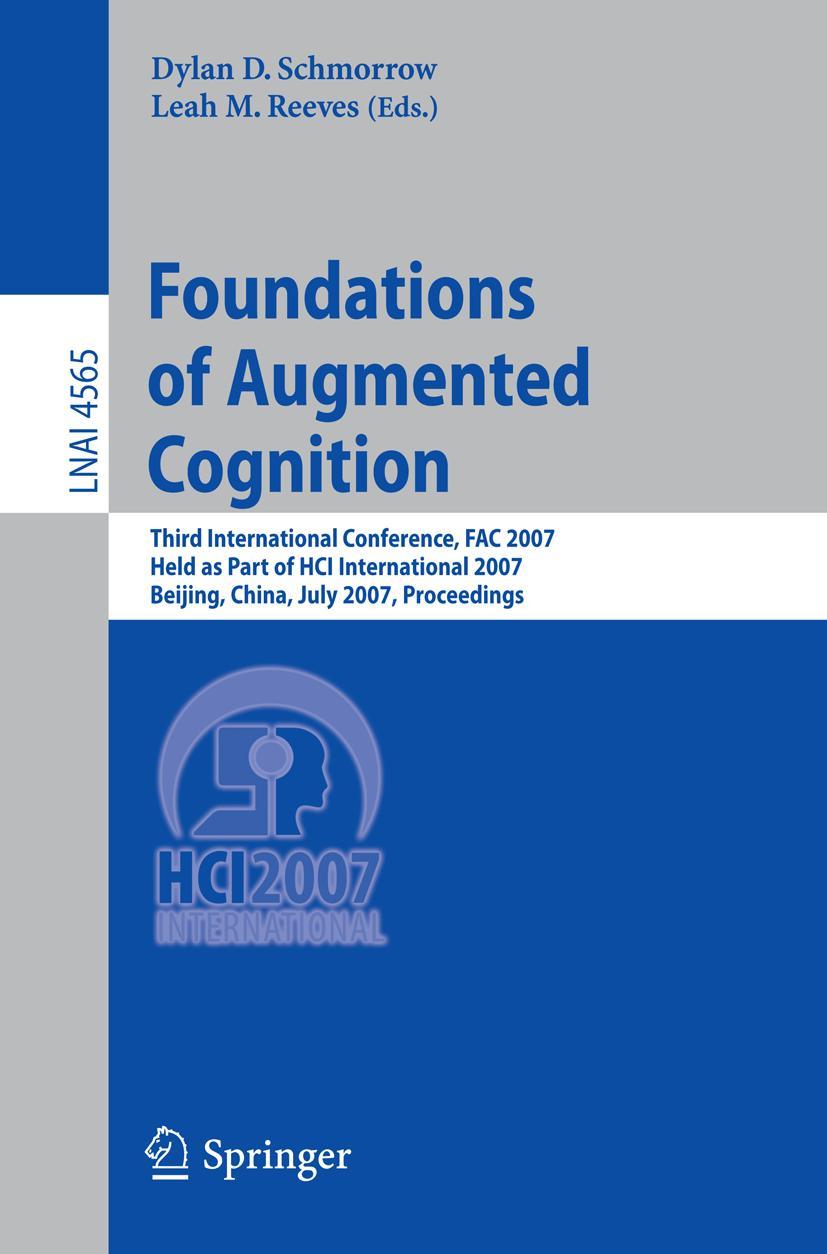 Vorderes Coverbild Foundations of Augmented Cognition
