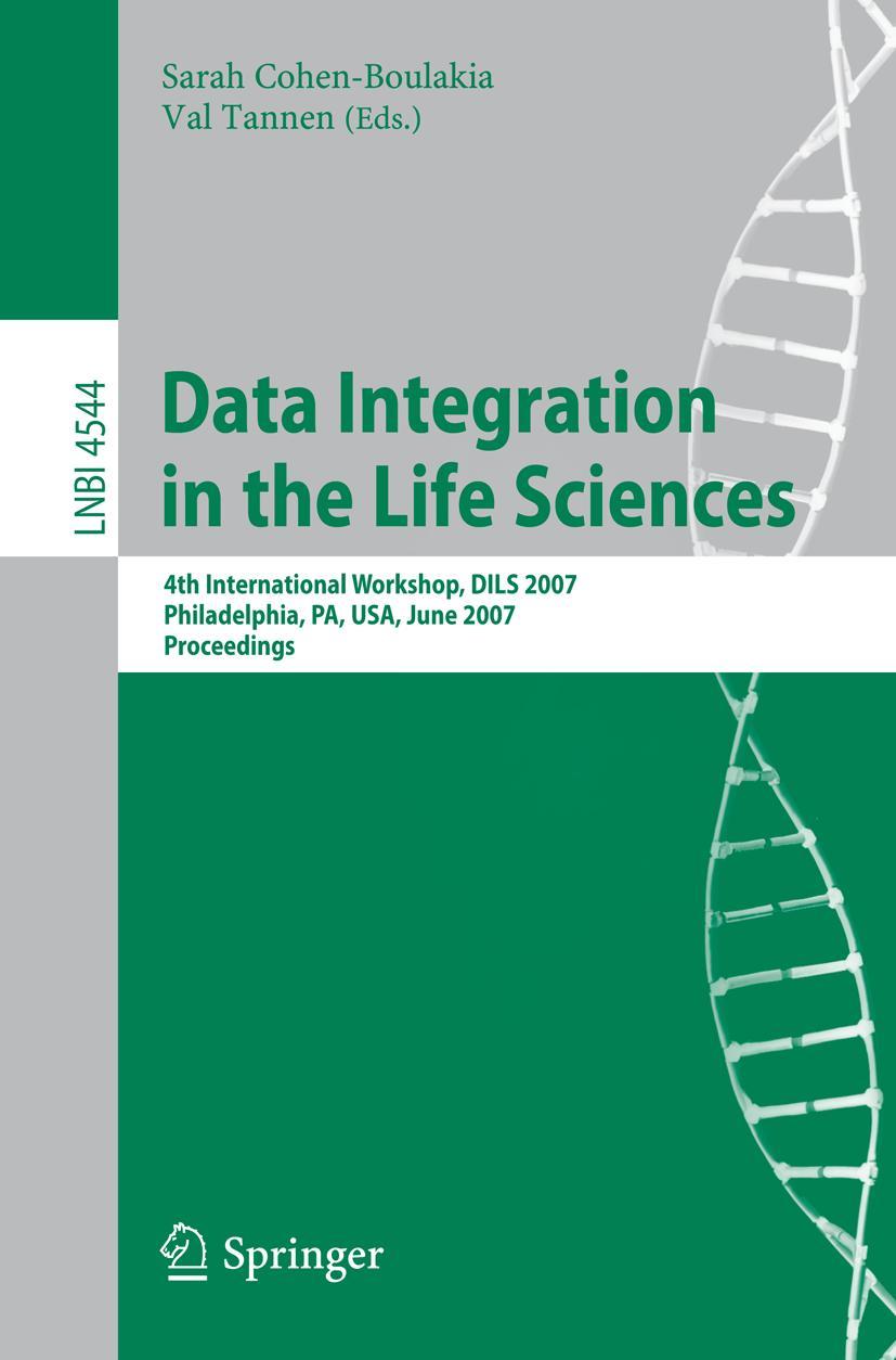 Vorderes Coverbild Data Integration in the Life Sciences